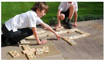 GIANT WOODEN DOMINO - OUTDOOR LAWN GAMES GADGETS - PARTIES - WEDDINGS - HOLIDAY
