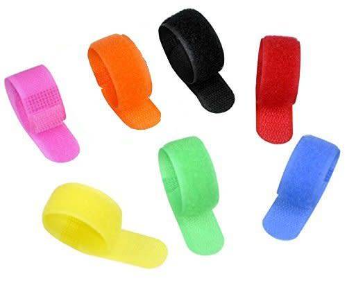 CABLE TIDIES VELCRO REUSABLE HOOK AND LOOP STORAGE ORGANISERS ¿ ELECTRONIC GADGET ACCESSORIES