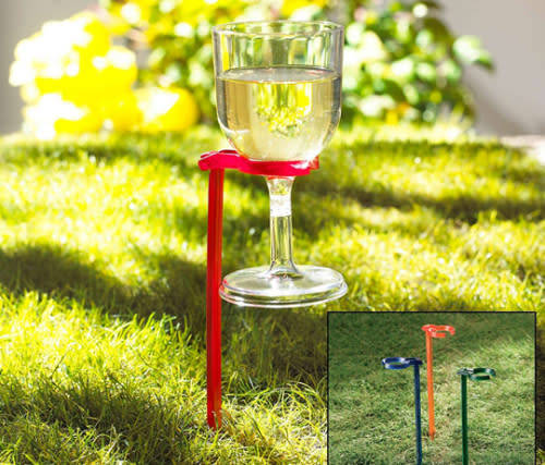 Hands Free Wine Glass Holders, Set of 4