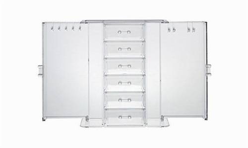 Jewellery Cosmetics Organiser Display Acrylic 6 Drawer Jewelry Rack