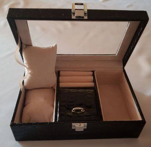 Watch Jewellery Cases Box Multi Grids Watches
