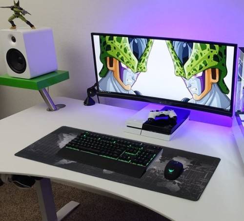 MousePad World Map Anti-Slip Extended Mouse Pad