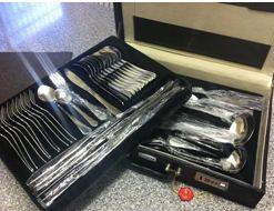 72 PIECE ROSSLER STAINLESS STEEL CUTLERY SET