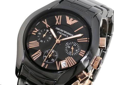 Armani Watch - Black Ceramica - Chronograph