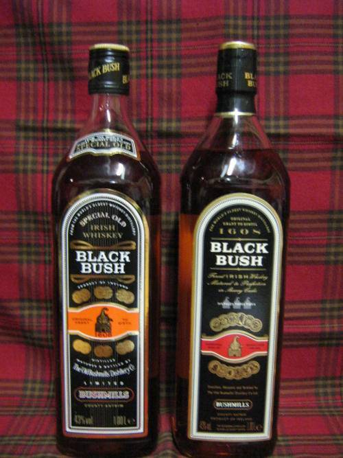 BUSHMILLS BLACK BUSH