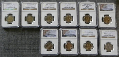 26 Mandela Coins (incl 1xPF69 - 1994 R5 Inauguration) - 1 Bid for All