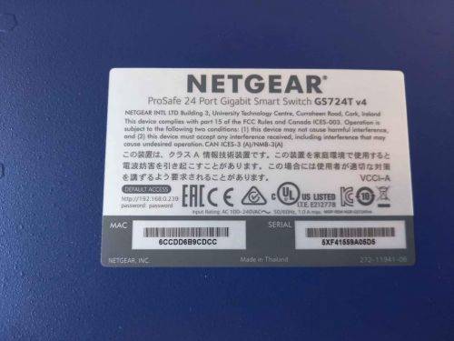 Netgear 24-Port Gigabit Smart Switch