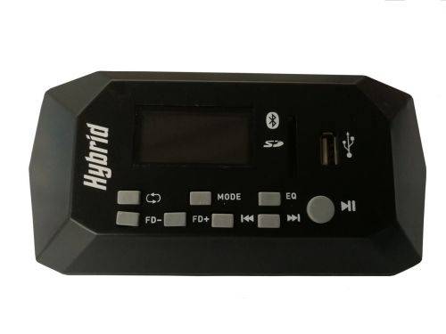 Hybrid USB Bluetooth Media Player with LCD Display