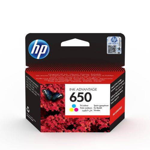 HP 650 Original Tri-Colour Ink Cartridge
