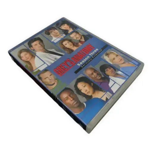 Grey`s Anatomy Season 3 Dvd (Seriously Extended)