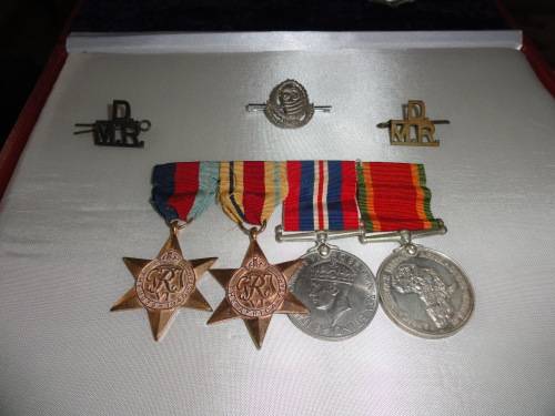 WW 2 Medals 9597 DN Wittle - POW