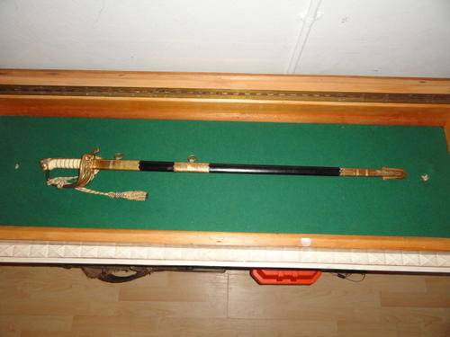 South African Navy Sword in very good condition