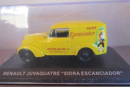 UNKNOWN MANUFACTURER 1/43 - RENAULT JAVAQUATRE "SIDRA ESCANCIADOR"