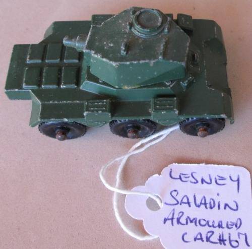 LESNEY No 67  -  "SALADIN" ARMOURED CAR 6x6