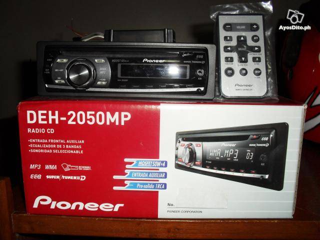 Pioneer MP3/WMA/CD Player DEH-2050MP 2008 Model - With Aux in