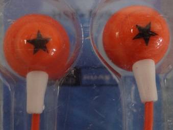 Huast Orange Earphone