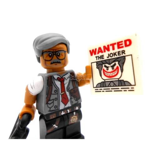 Building Blocks - Lego compatible - MiniFigure - MF351_Gotham_Commissioner Gordon_Batman_ Bruce Wayn