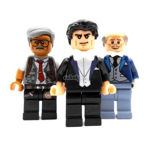 Building Blocks - Lego compatible - MiniFigure - MF351_Gotham_Commissioner Gordon_Batman_ Bruce Wayn