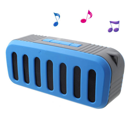 *CLEAR*Rugged New Rixing NR-2013 Speaker Bluetooth (Green)