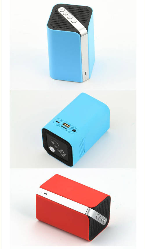 *CLEAR* TG011 -  WIRELESS SPEAKER (Blue)
