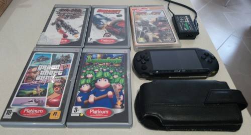 PSP with 5 Games