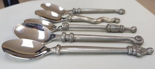 Carrol Boyes  6 x Tea Spoons - One bid for all