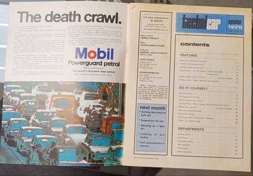 technicar magazine September 1970