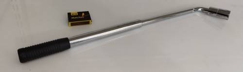 Extendable wheel spanner 17mm/19mm