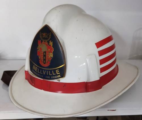 Vintage Bellville Brandweer -  Fire Brigade helmet