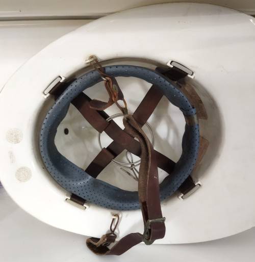 Vintage Bellville Brandweer -  Fire Brigade helmet