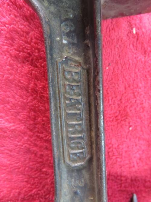 Antique meet slicer for spares