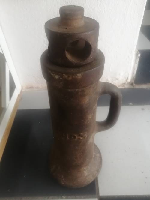 Antique ox wagon jack