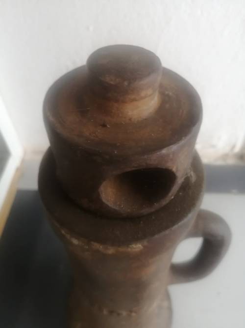 Antique ox wagon jack