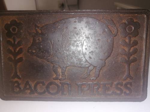Bacon press