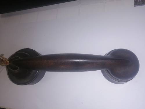 Vintage telephone mouthpiece - small crack