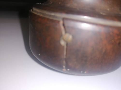 Vintage telephone mouthpiece - small crack