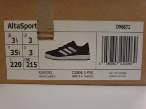 Adidas Alta Sport Ladies Sneakers *Size 3*