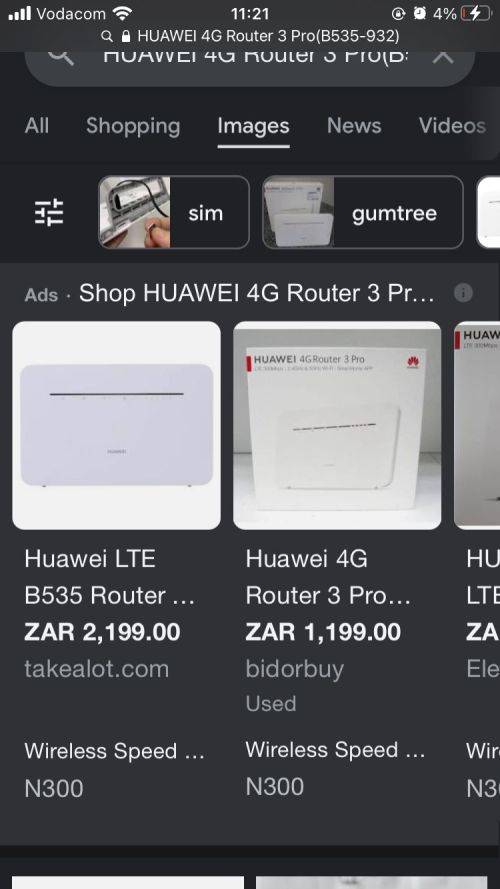 Huawei sim modem