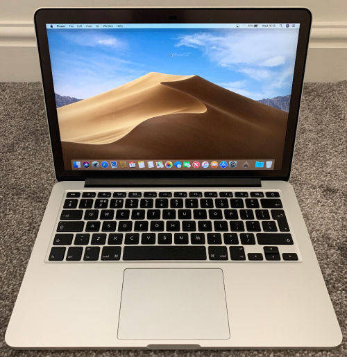 Business Monster Apple 13 inch, i5, 4GB, 1.5GB GPU,120GB, Mojave OS, Battery Life 9Hours, Charger