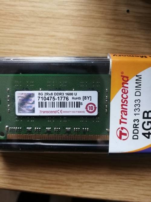 Transcend 8gb ddr3 memory