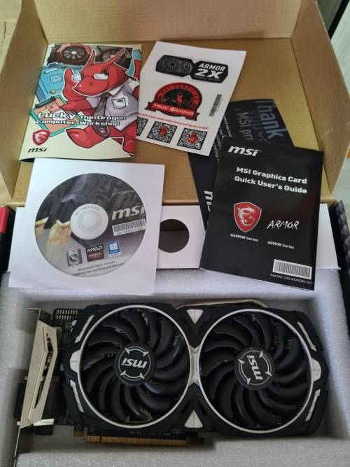 MSI Rx570 8gb armor