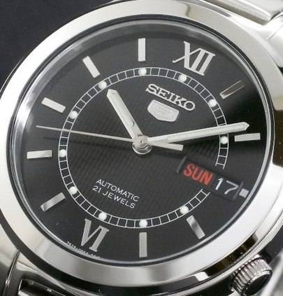 SEIKO 5 Automatic Day Date 21 Jewel Men's Watch SNKA23##NO MORE BATTERIES##STUNNING!!