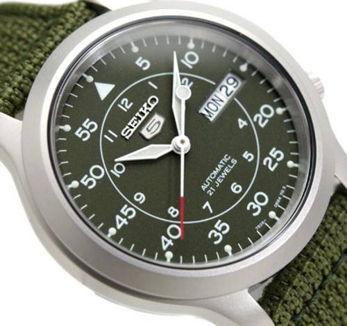 SEIKO AUTOMATIC**MILITARY NATO** WATCH++GREAT VALUE FOR MONEY++NO MORE BATTERIES++