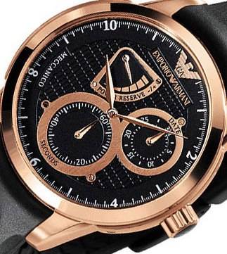 Emporio Armani Mens Rose-gold tone Maestro Automatic~Meccanico R4619++REDUCED TO CLEAR++