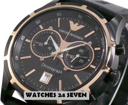 EXQUISITE R4999.99>>GENTS EMPORIO ARMANI CHRONOGRAPH CLASSIC SERIES