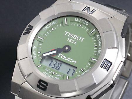 Year End Spesial TISSOT T-TOUCH Tactile TITANIUM Meteo-Alti-Thermo-Compass-Alarm-Chrono R9999.00
