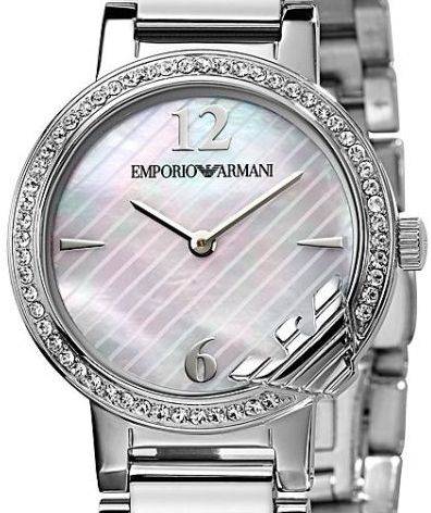 WOW LOOK!! EMPORIO ARMANI **BRAND NEW RELEASE**AR00746 CRYSTALS UNIQUE DESIGN LADIES RETAIL R4899.99