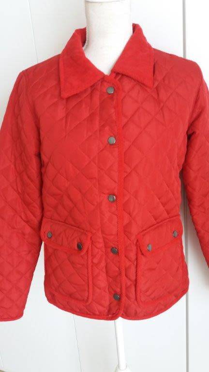 PADDED RED JACKET