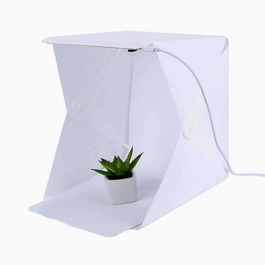 Mini Lightbox Home Product Photo with LED Lighting & Cellphone Tripod. PREORDER SPECIAL SAVE R500