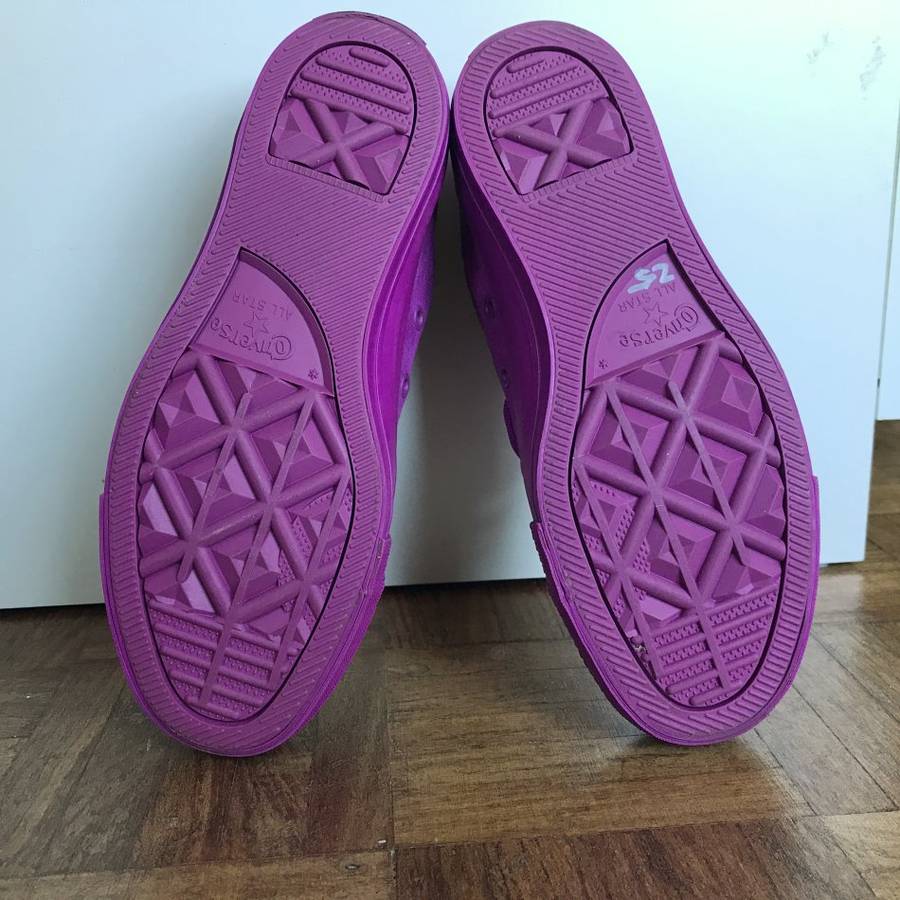 Genuine suede Converse Chuck Taylors All Star sneakers (un-worn)